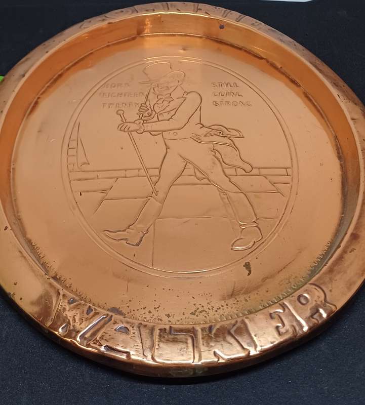 JOHNNY WALKER COPPER TRAY