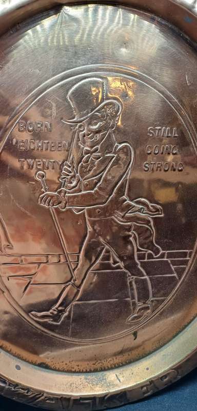 JOHNNY WALKER COPPER TRAY