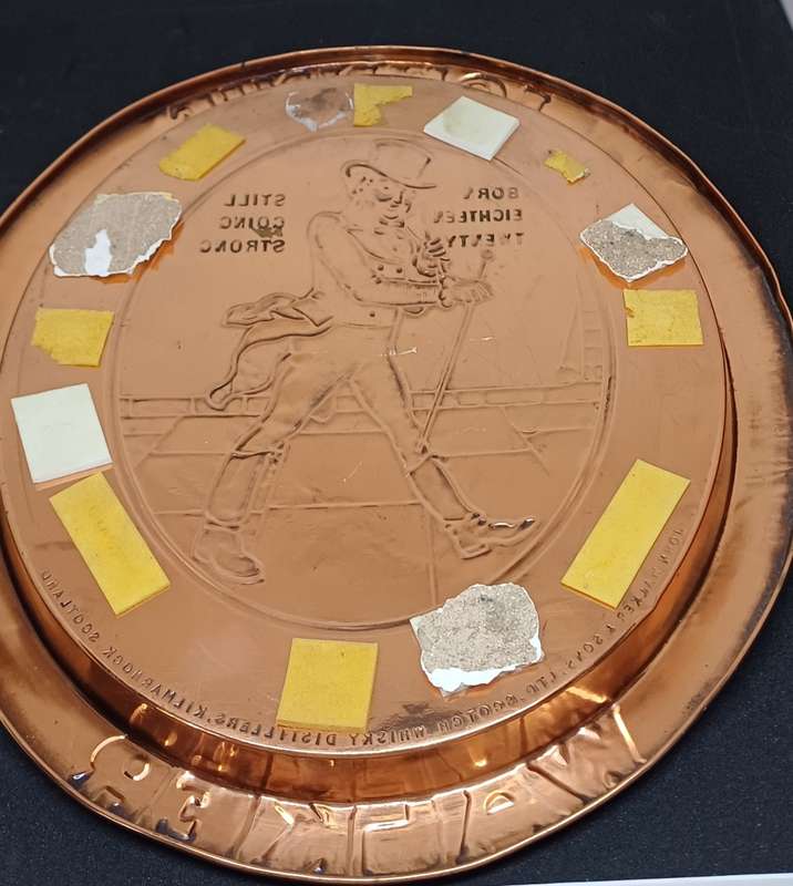 JOHNNY WALKER COPPER TRAY