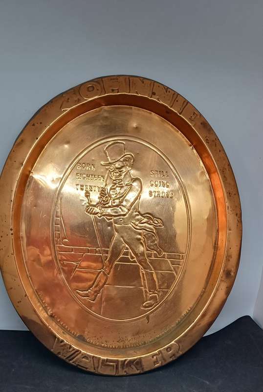 JOHNNY WALKER COPPER TRAY