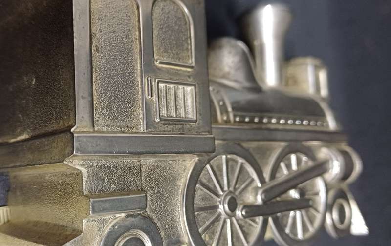 Train Metal Moneybox