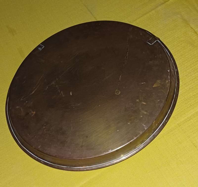LARGE BRASS TRAY COMMEMORATION OF THE VOORTREKKER MONUMENT