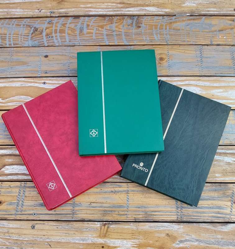 Stamp Stock Books x3 Pack