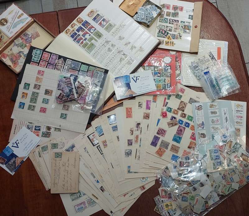 Wonderbox #101, box full of various stamp material