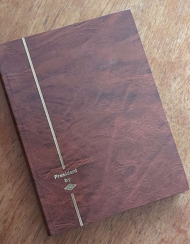 Stamp Stock book - Rhodesia - UMM - USED, Album in excellent condition, Size 23 x 31cm, 16 d/s pgs