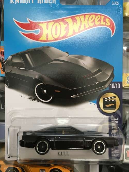 Hot Wheels 2017 kitt long card