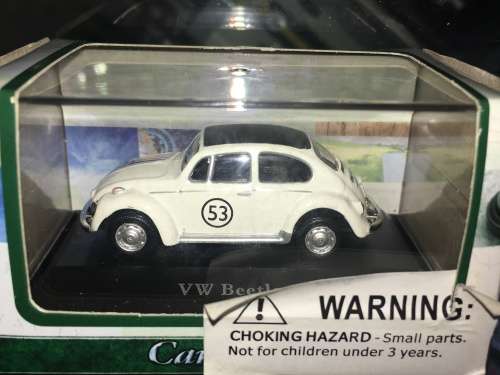 Cararama herbie vw beetle 1/87 scale