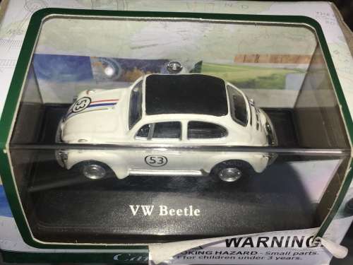 Cararama herbie vw beetle 1/87 scale