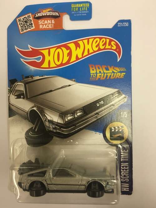 Hot Wheels Back to the future