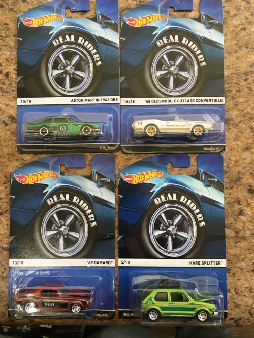 Hot Wheels Real riders series 4 lot