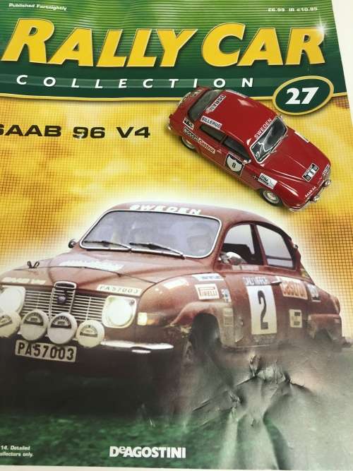 Rally car collection no 27 Saab