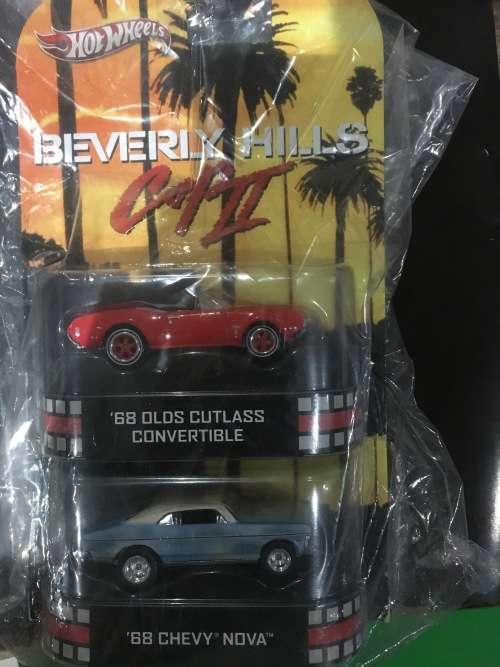 Hot Wheels Retro Beverly Hills cop.  2 lot set
