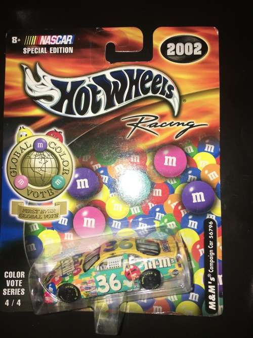 Hot Wheels M & M nascar
