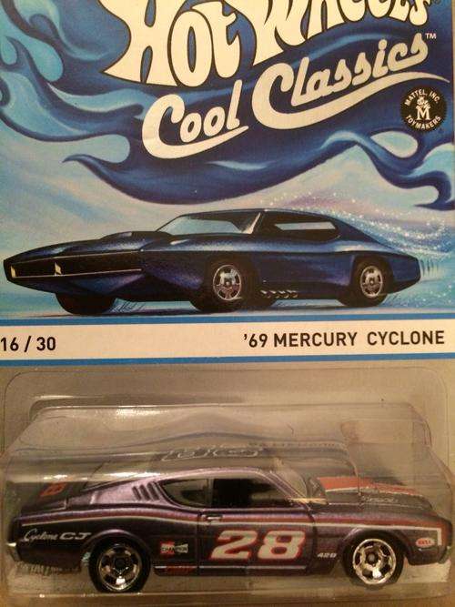 Hot wheels cool classics 69 mercury