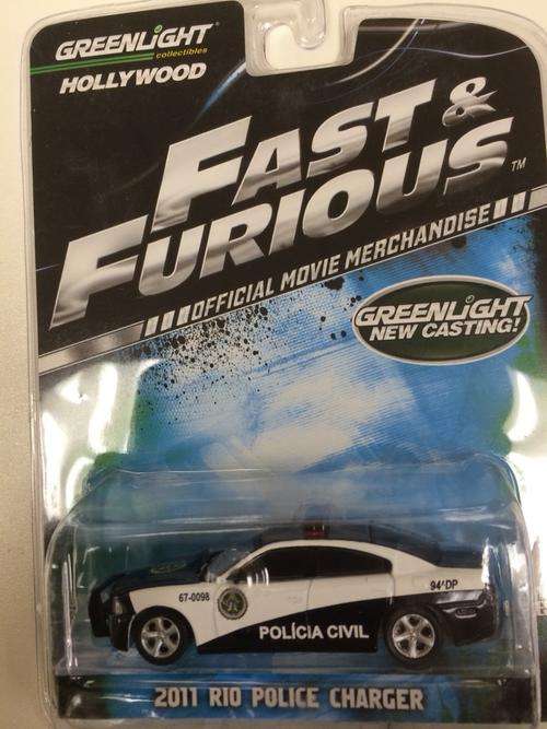 Green light fast and furious police car 1 64