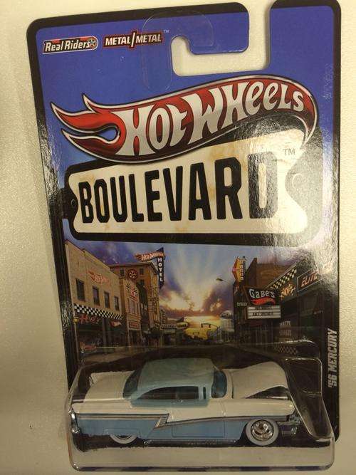 Hot wheels boulevard 56 mercury