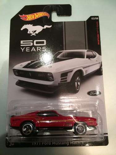 Hot wheels mustang Mach 1 50 yrs series