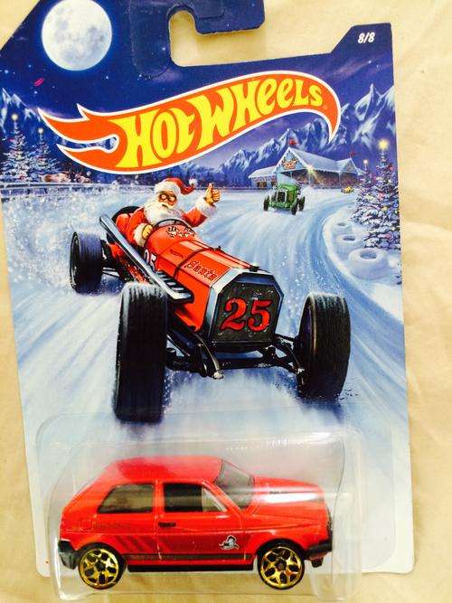 Hot wheels vw gold.