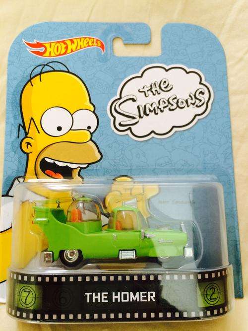 Hot wheels retro Simpsons
