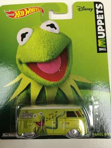 Hot wheels muppets kermit