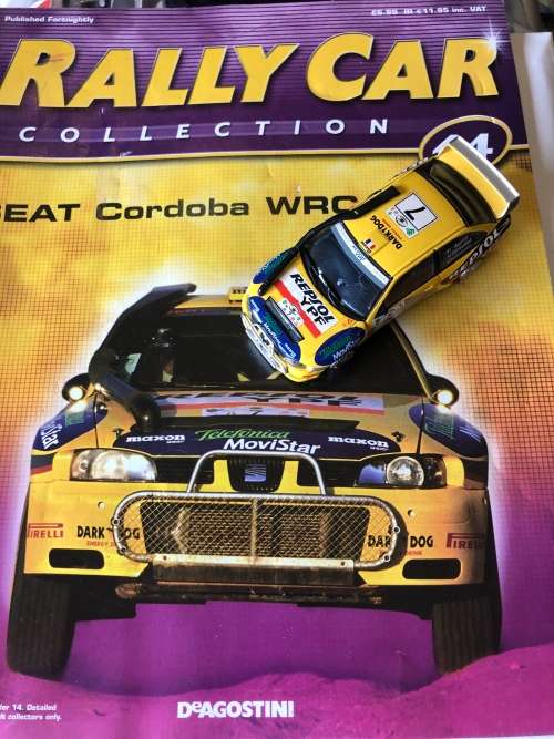 De Agostini Rally cars. Price PER EACH