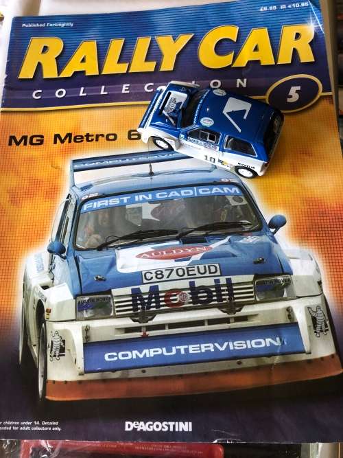 De Agostini Rally cars. Price PER EACH