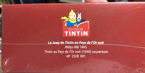 Tintin Atlas model car. Official merchandise.