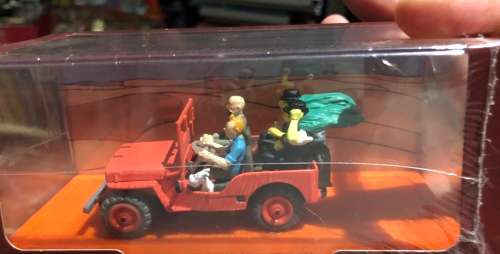 Tintin Atlas model car. Official merchandise.