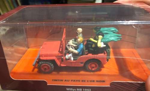 Tintin Atlas model car. Official merchandise.