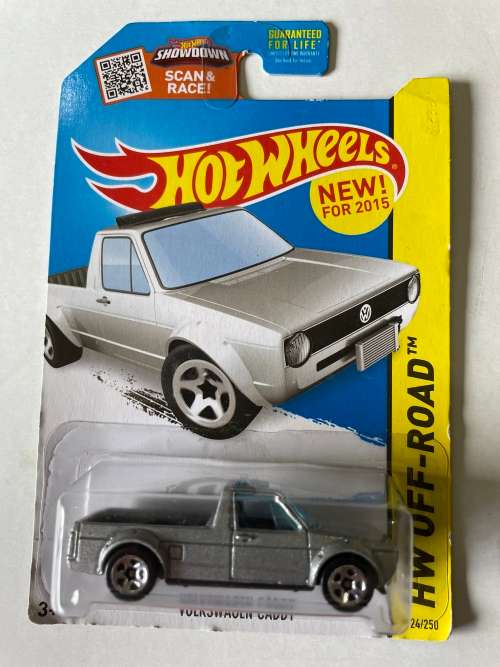 Hot wheels Volkswagen caddy silver