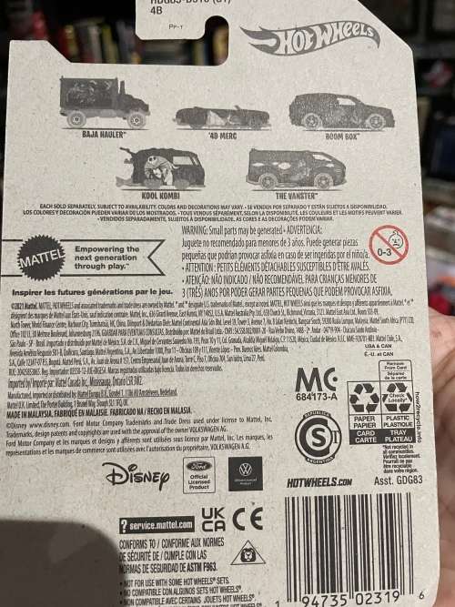 Hot Wheels kool kombi themed