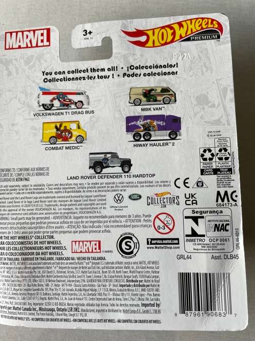Hot Wheels Volkswagen Drag bus. Captain America