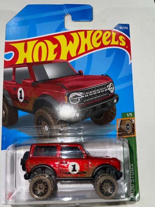Hot Wheels long card Bronco 2023