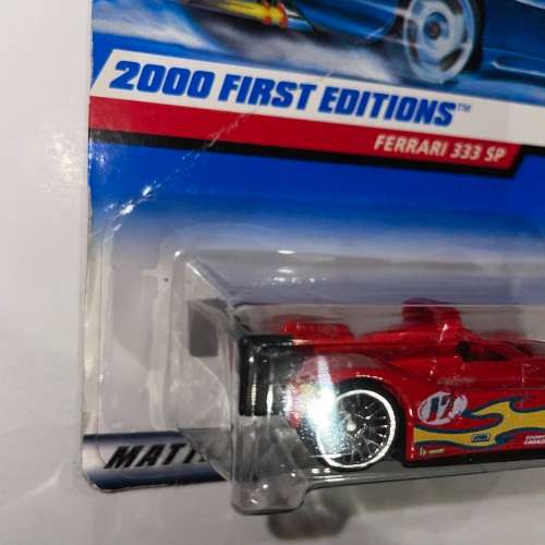 Hot wheels Ferrari long card
