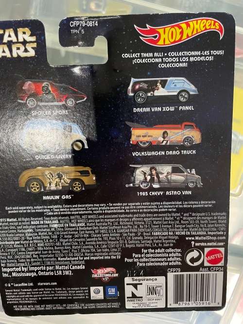 Hot Wheels Star Wars Drag Bus Volkswagen