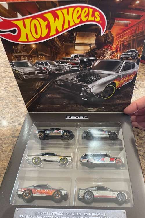 Hot wheels Zamac 6 in set imported