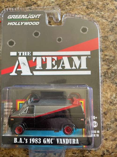 Greenlight A team van.  Clean version