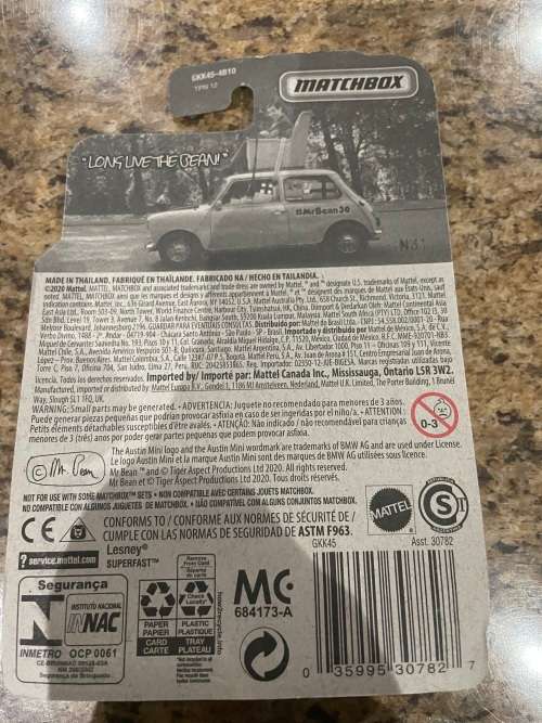 Matchbox Mr Bean mini