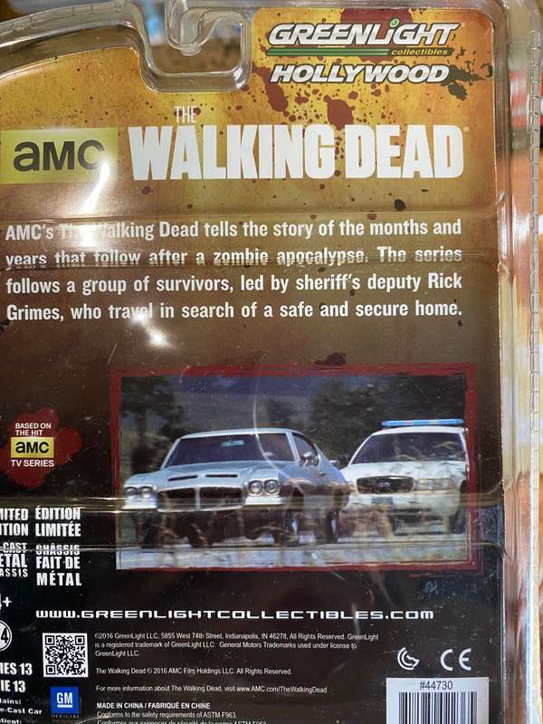 Gree light Walking dead Pontiac