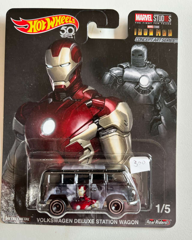 Hot wheels Volkswagen Kombi Iron man