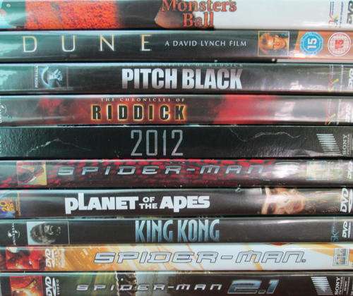 10 X DVD MOVIES