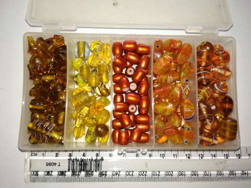 Yellow and Orange Bead kit