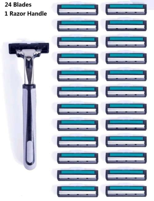 1 Razor & 24 Blades