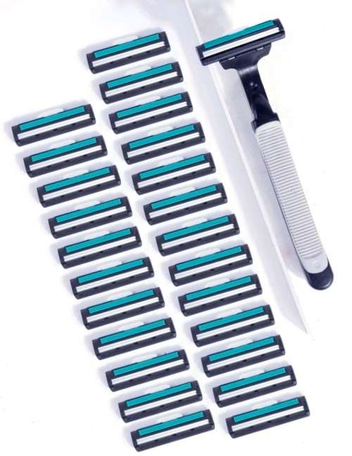 1 Razor & 24 Blades