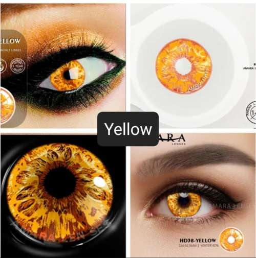 Cosmetic Colored Contact Lenses (1 Pair)