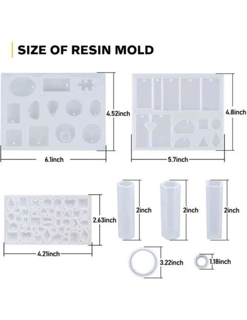 240Pc Resin Jewelry Making Kit - DIY