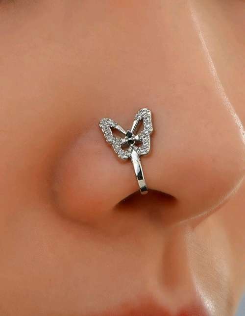 Nose Ring Butterfly - Fashion Wear