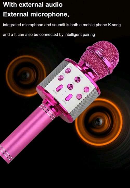 Wireless Mic With Recording Toy for Kids
