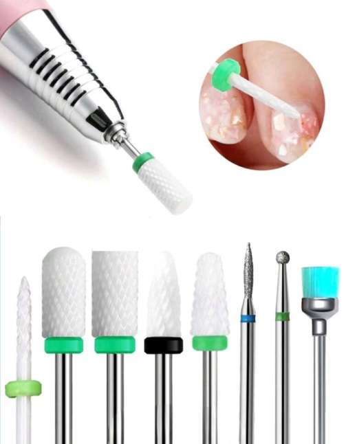 Universal Nail Buffer Drill Bits (8 piece)