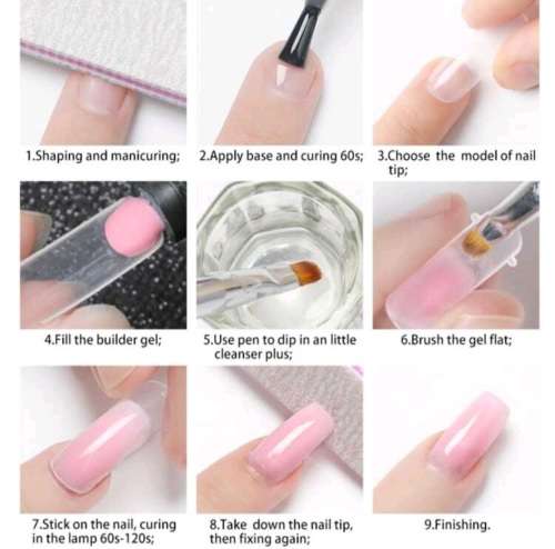 Gel Nail Kit 11 Piece - For Beginners
